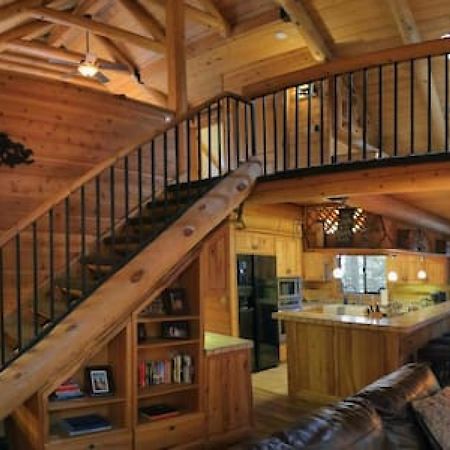 Eagles Nest - Natural Log Cabin With Guest House آيديلوايل المظهر الخارجي الصورة