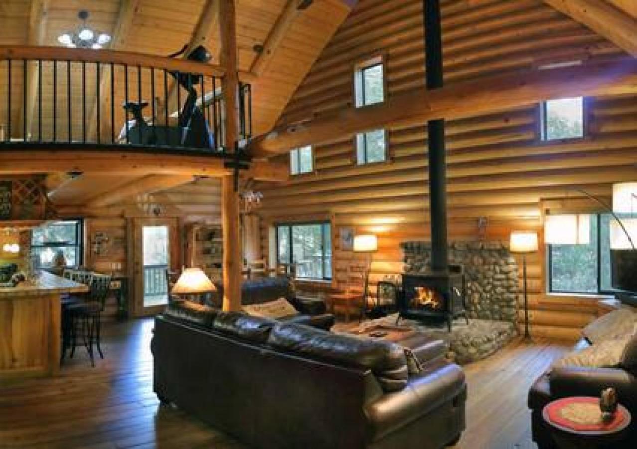 Eagles Nest - Natural Log Cabin With Guest House آيديلوايل المظهر الخارجي الصورة